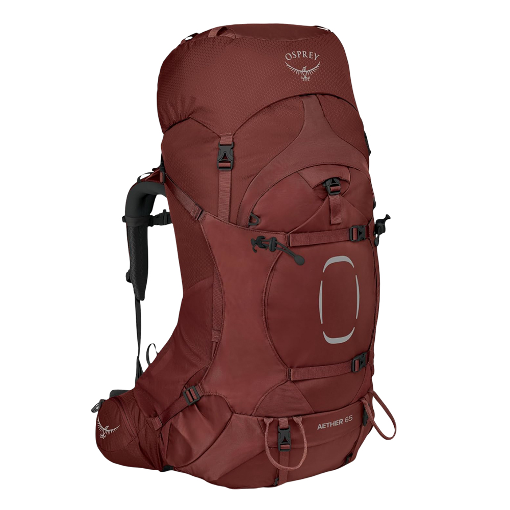 Походный рюкзак Osprey Aether 65 S/M бордовый Походный рюкзак Osprey Aether 65 S/M бордовый