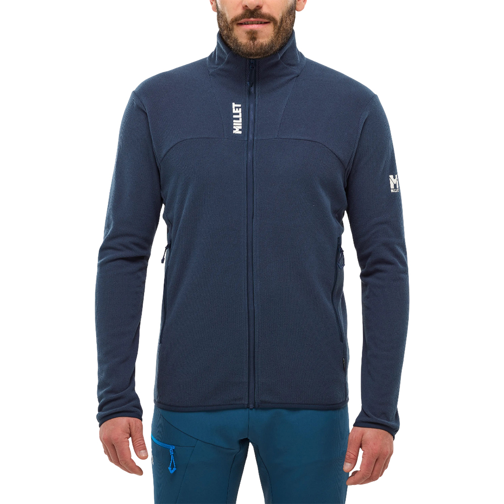 Флисовая кофта мужская Millet Ubic Lightgrid Jkt Флисовая кофта мужская Millet Ubic Lightgrid Jkt