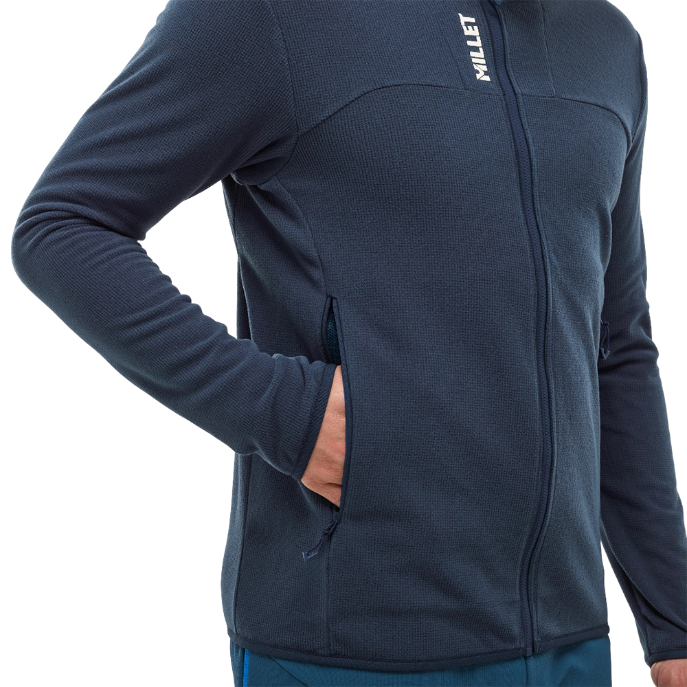 Флисовая кофта мужская Millet Ubic Lightgrid Jkt Флисовая кофта мужская Millet Ubic Lightgrid Jkt