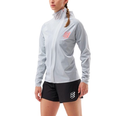 Куртка женская Compressport Hurricane waterproof 10/10 