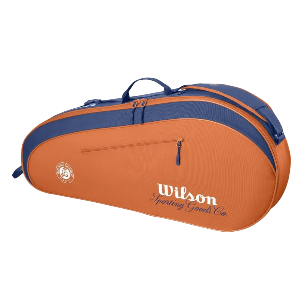 Сумка для ракеток Wilson Roland Garros 2026 Team оранжевая