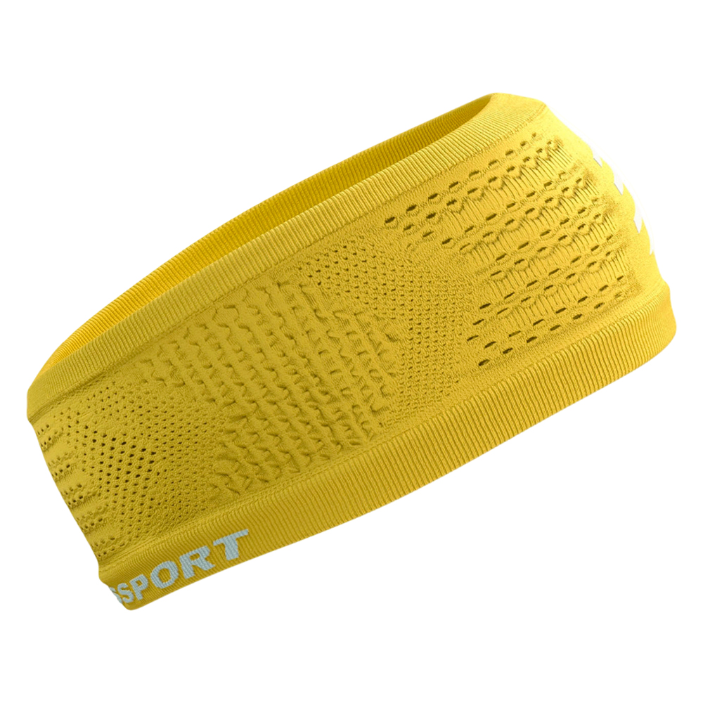Повязка на голову широкая Compressport Headband 
