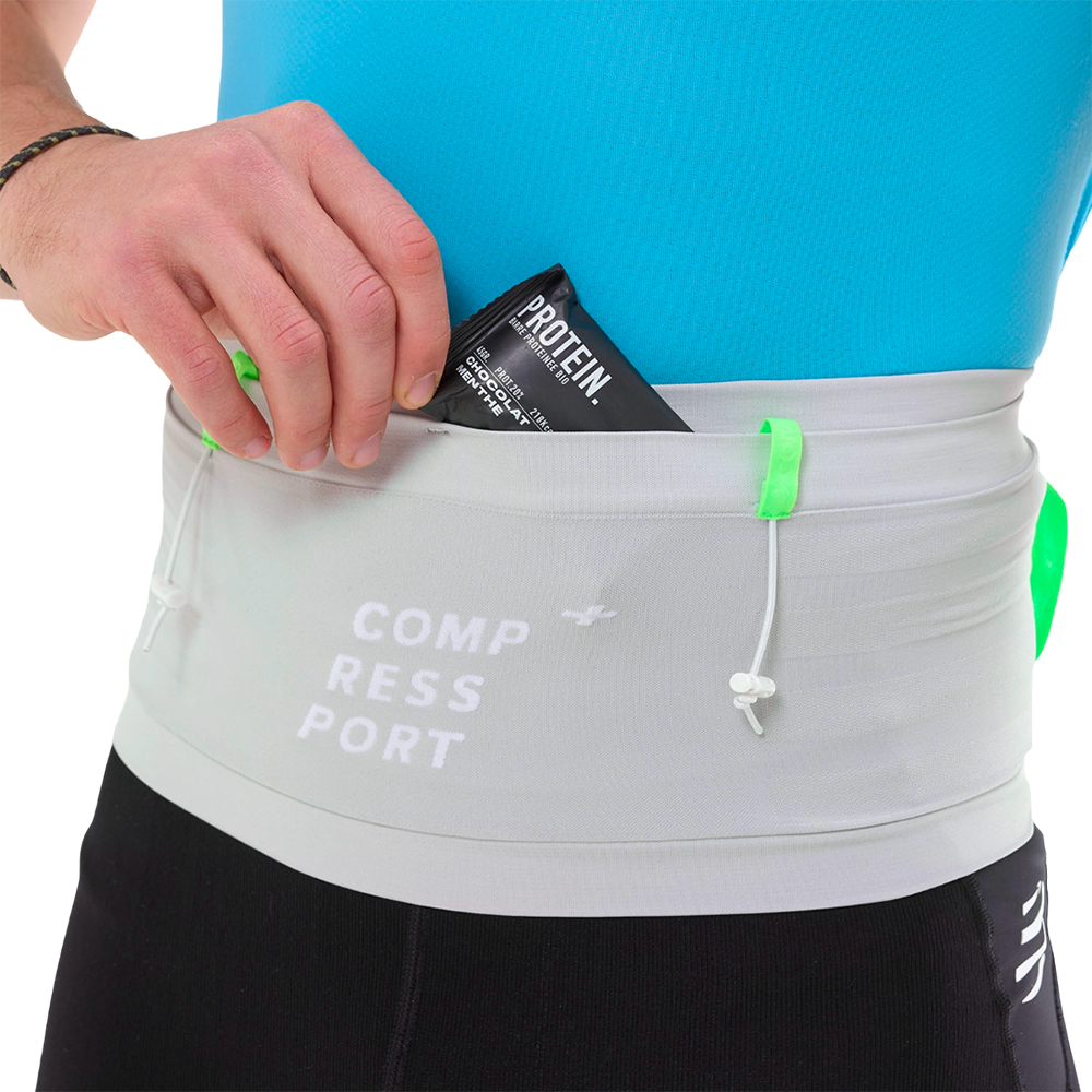Пояс Compressport Free belt pro серый