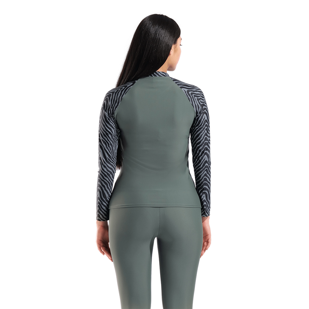Футболка для плавания женская Arena L/s rash vest 