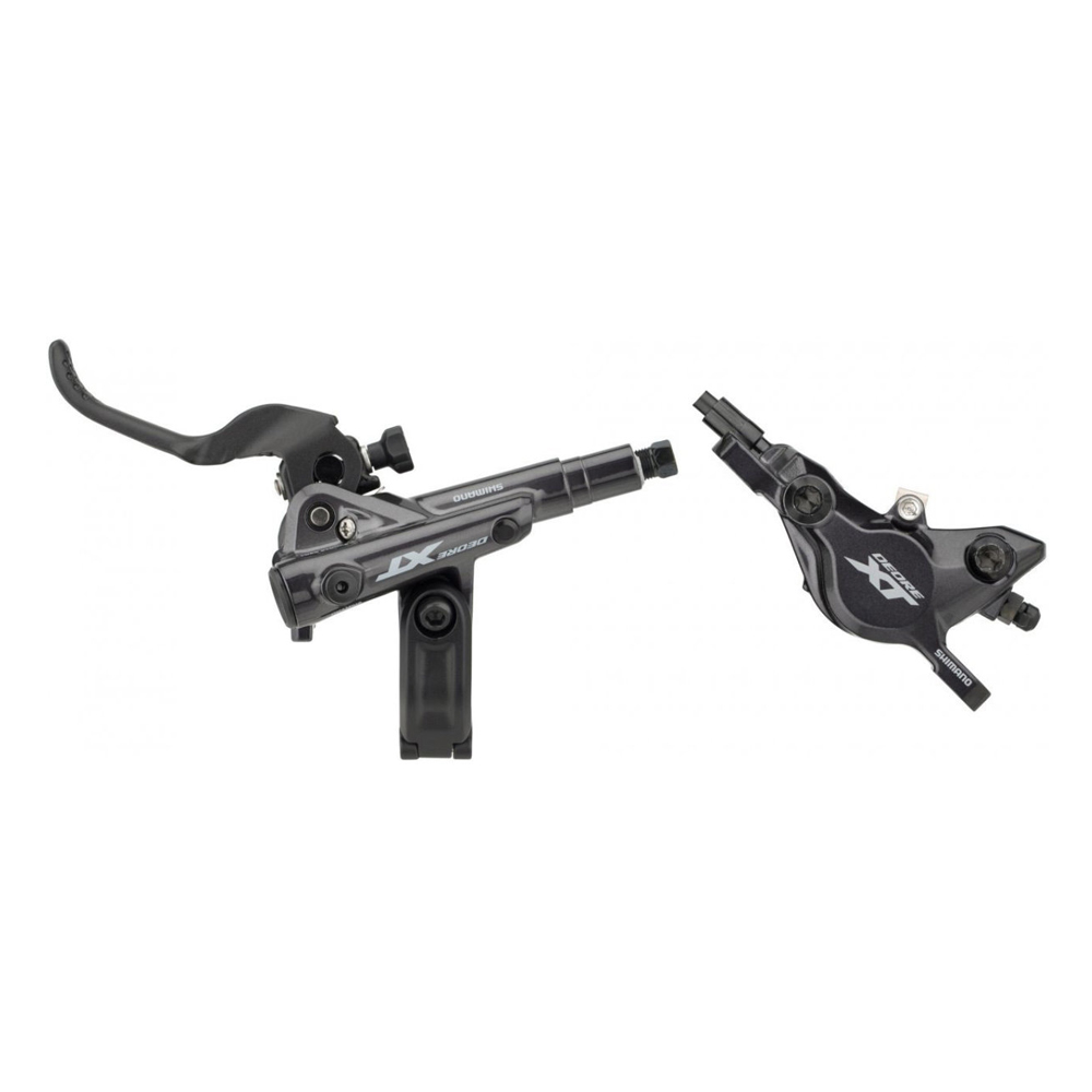 Тормоз дисковый гидравлический Shimano Deore XT BL-M8100-L/BR-M8100-F, передний 
