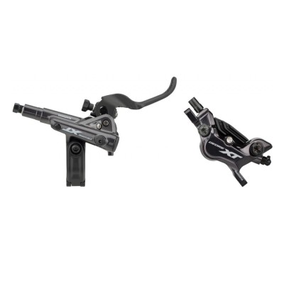 Тормоз дисковый гидравлический Shimano Deore XT BL-M8100-R/BR-M8120-R, задний 