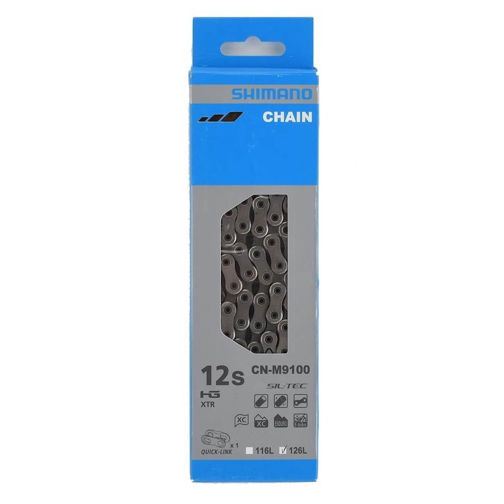 Цепь Shimano CN-M9100 12 ск., 126 зв. Цепь Shimano CN-M9100 12 ск., 126 зв.