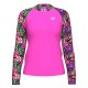 Футболка для плавания женская Arena L/s rash vest Футболка для плавания женская Arena L/s rash vest