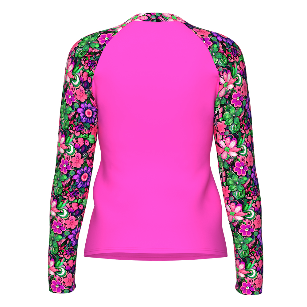 Футболка для плавания женская Arena L/s rash vest Футболка для плавания женская Arena L/s rash vest