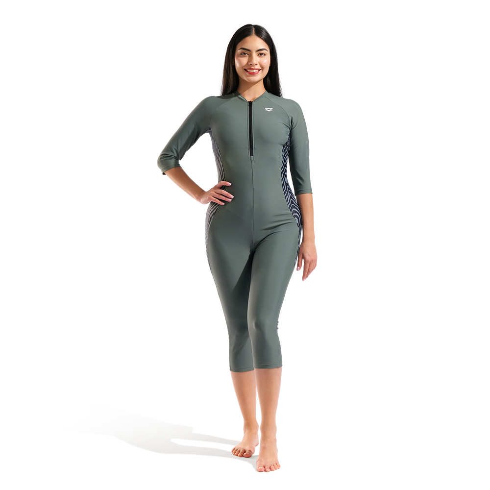 Купальник женский пляжный Arena 3/4 sleeves slimkini Купальник женский пляжный Arena 3/4 sleeves slimkini