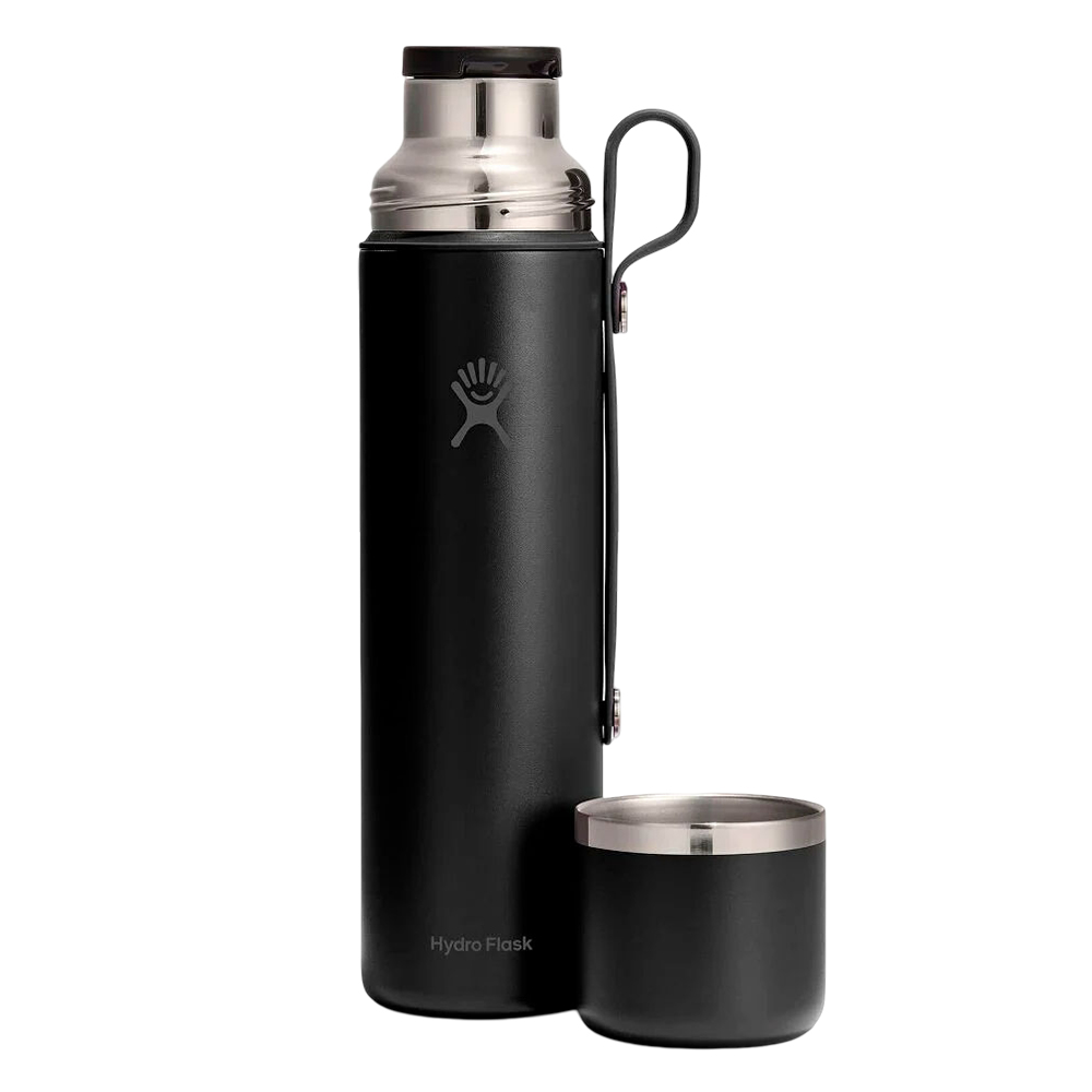 Термо-бутылка Hydro Flask Hot Flask And 1L черная
