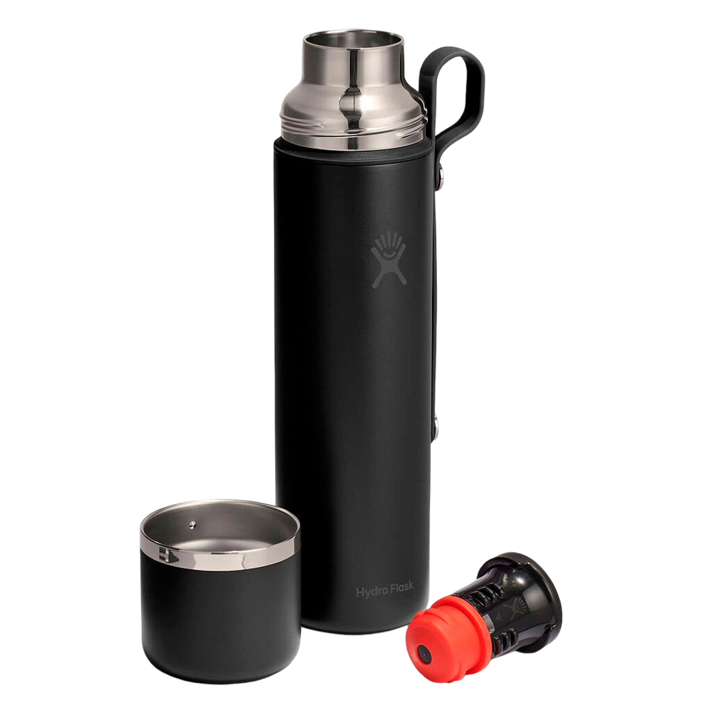 Термо-бутылка Hydro Flask Hot Flask And 1L черная