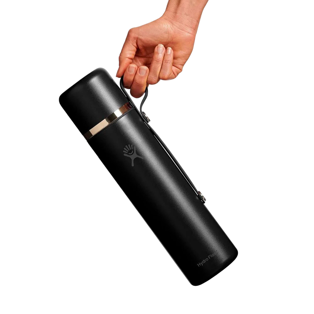 Термо-бутылка Hydro Flask Hot Flask And 1L черная