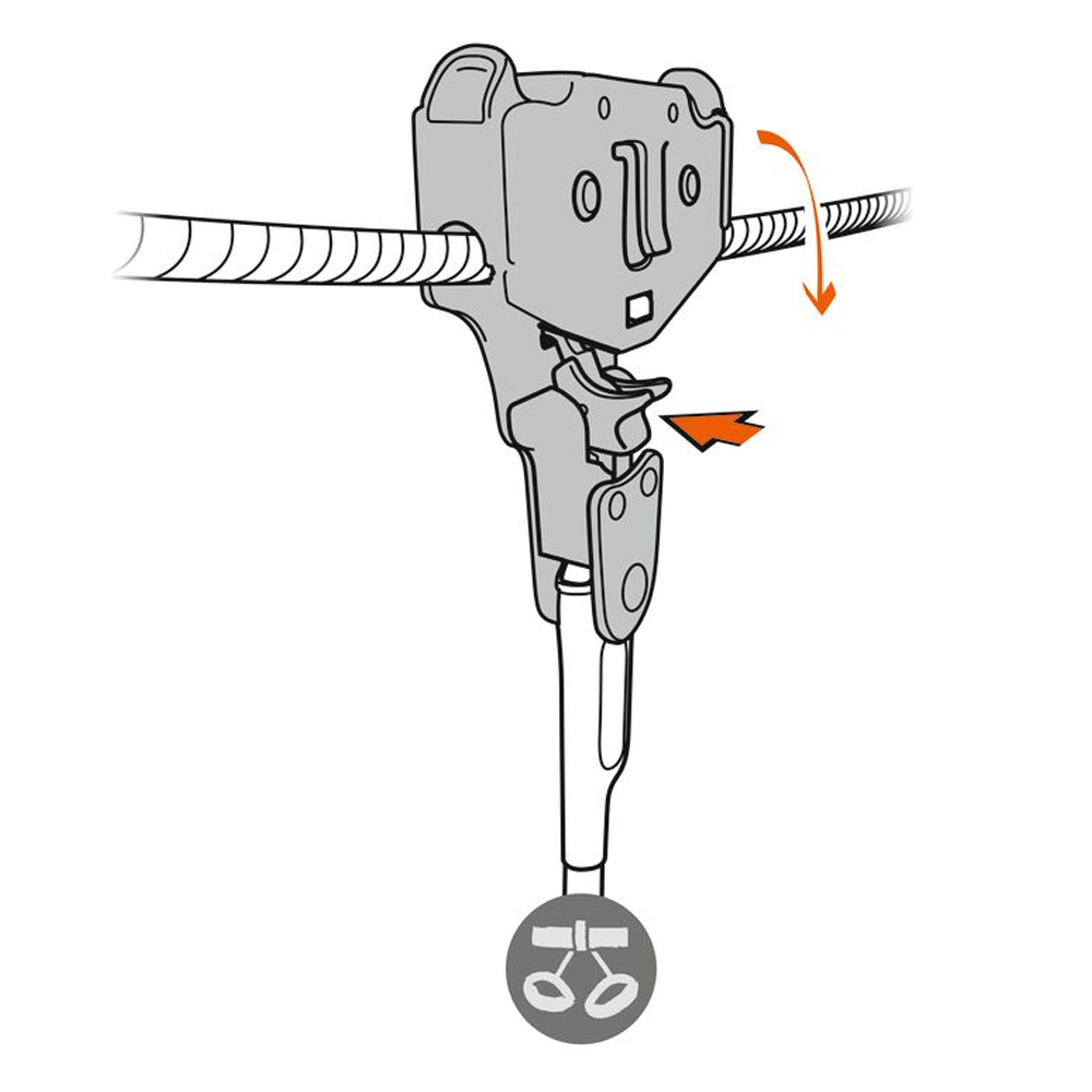 Блок-ролик Petzl Trac Club 