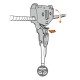 Блок-ролик Petzl Trac Club 