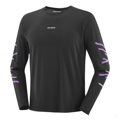 Футболка с длинным рукавом мужская Salomon Shakeout Core Graphic