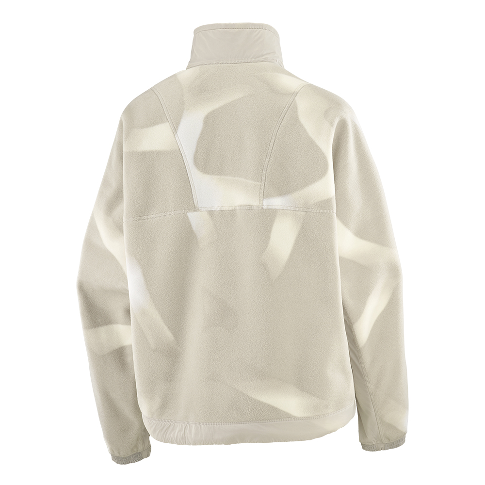 Толстовка флисовая женская Salomon Chroma Cropped