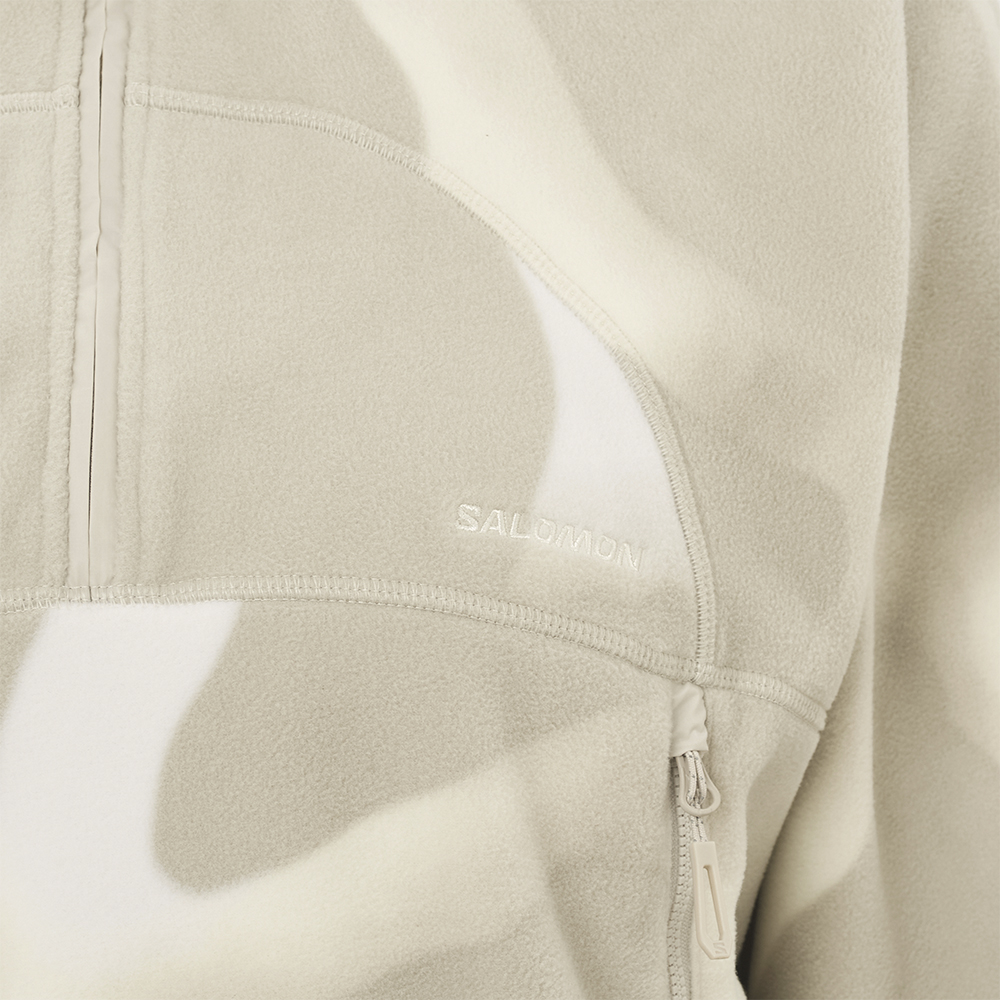 Толстовка флисовая женская Salomon Chroma Cropped