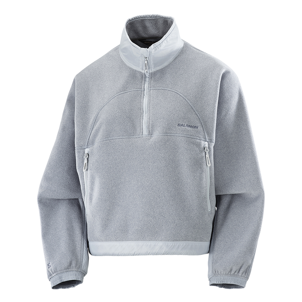 Толстовка флисовая женская Salomon Chroma Cropped