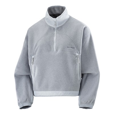 Толстовка флисовая женская Salomon Chroma Cropped