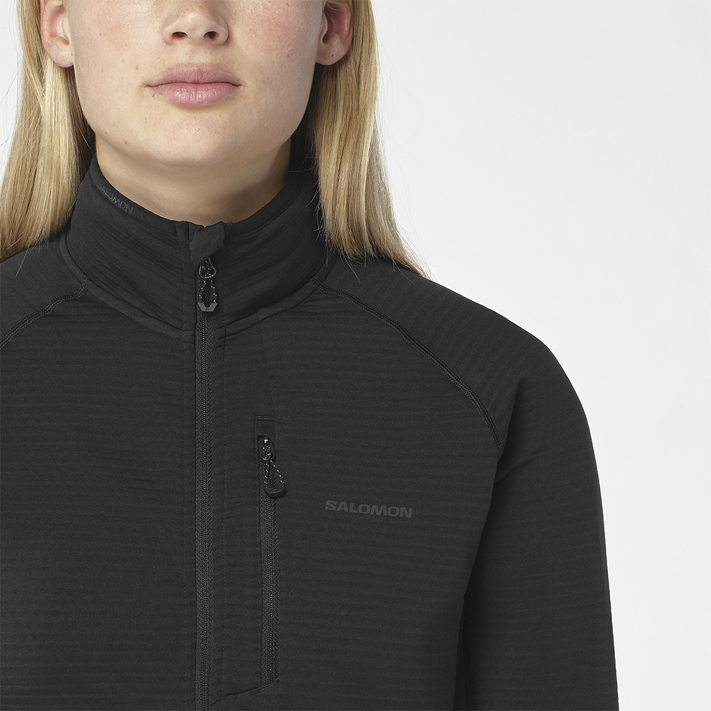 Кофта женская Salomon Sntial Lightwarm Fz