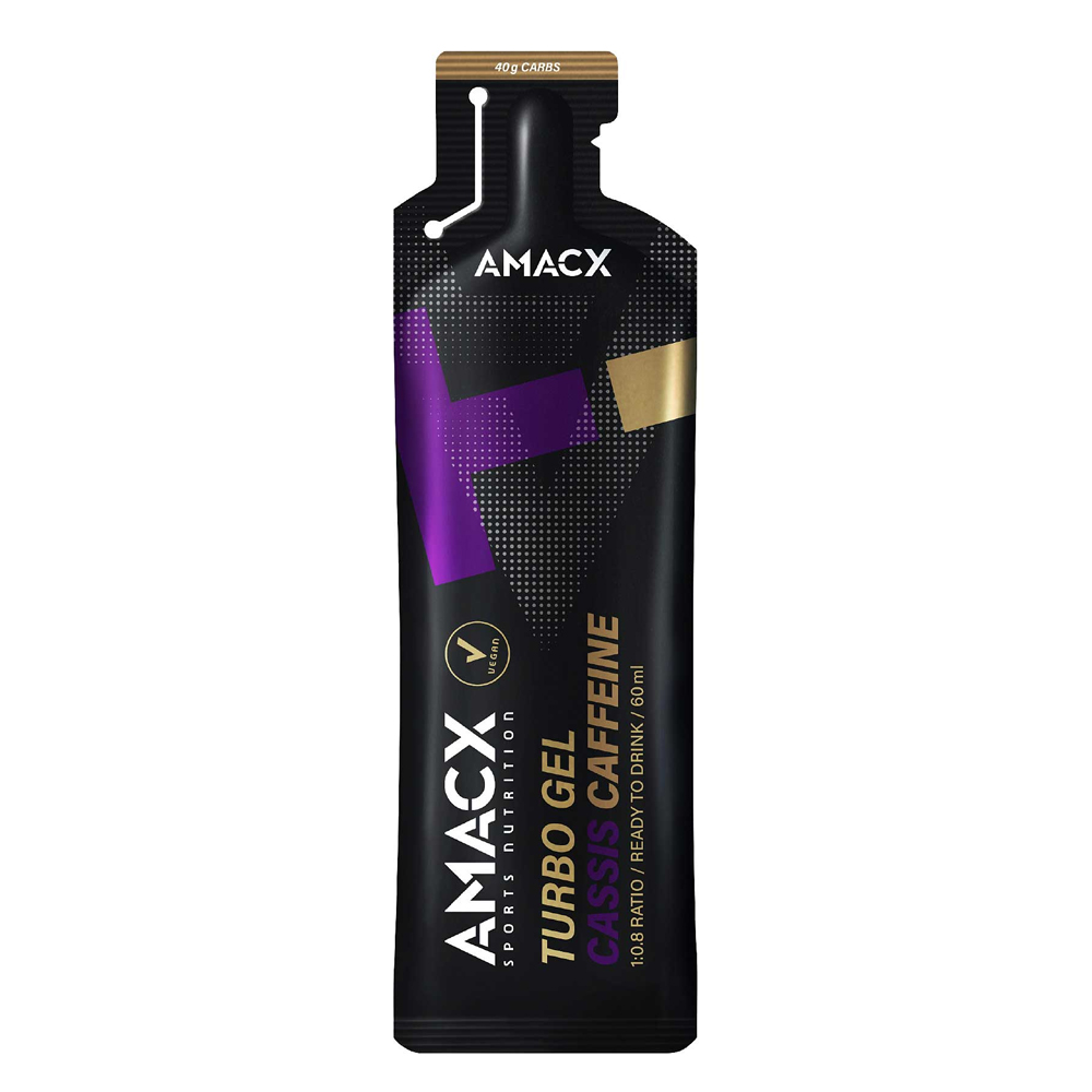 Энергетический гель Amacx Turbo Gel Cassis Caffeine Энергетический гель Amacx Turbo Gel Cassis Caffeine