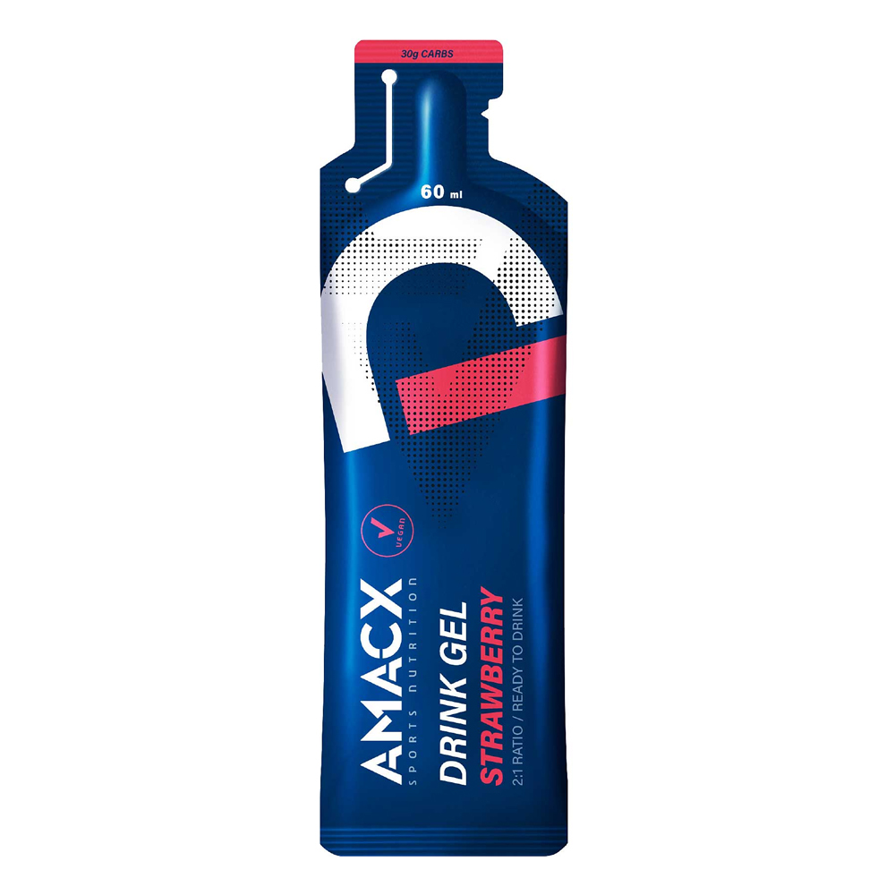 Энергетический гель Amacx Drink Gel Strawberry Энергетический гель Amacx Drink Gel Strawberry