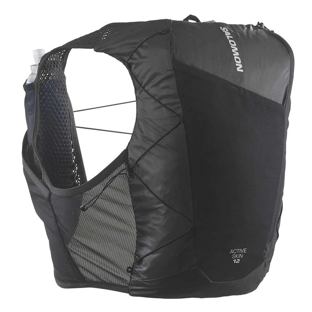 Жилет беговой Salomon Active Skin 12 Set черный