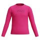Футболка для плавания детская Speedo L/s clsc logo 