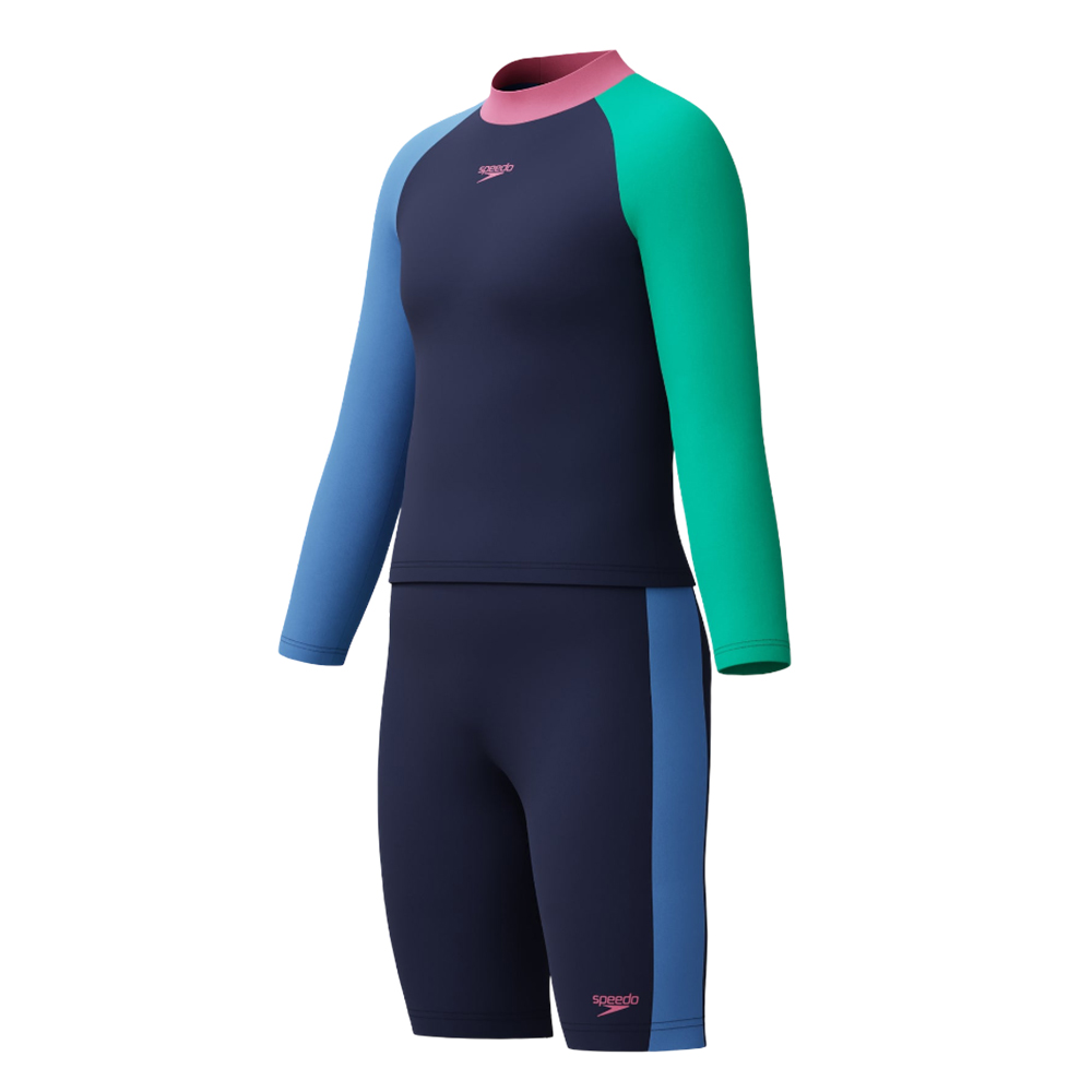 Костюм для плавания детский Speedo L/s clrblk Костюм для плавания детский Speedo L/s clrblk