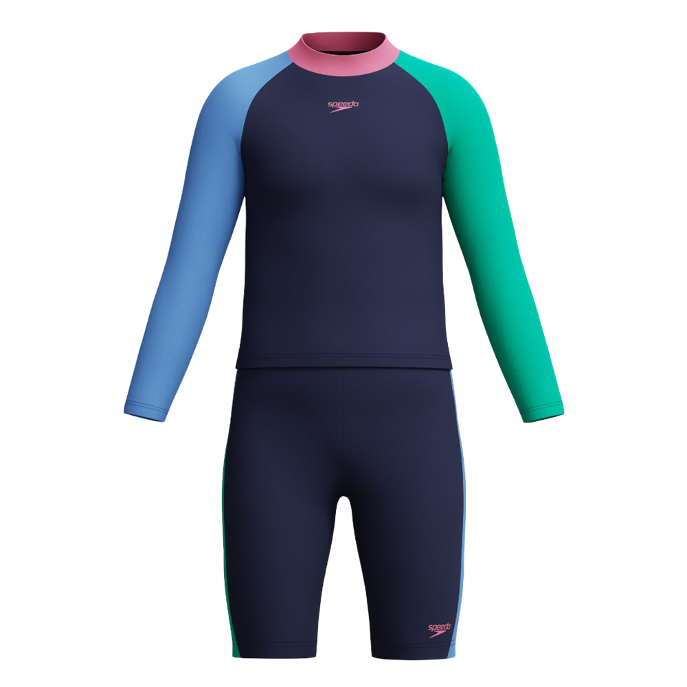 Костюм для плавания детский Speedo L/s clrblk Костюм для плавания детский Speedo L/s clrblk