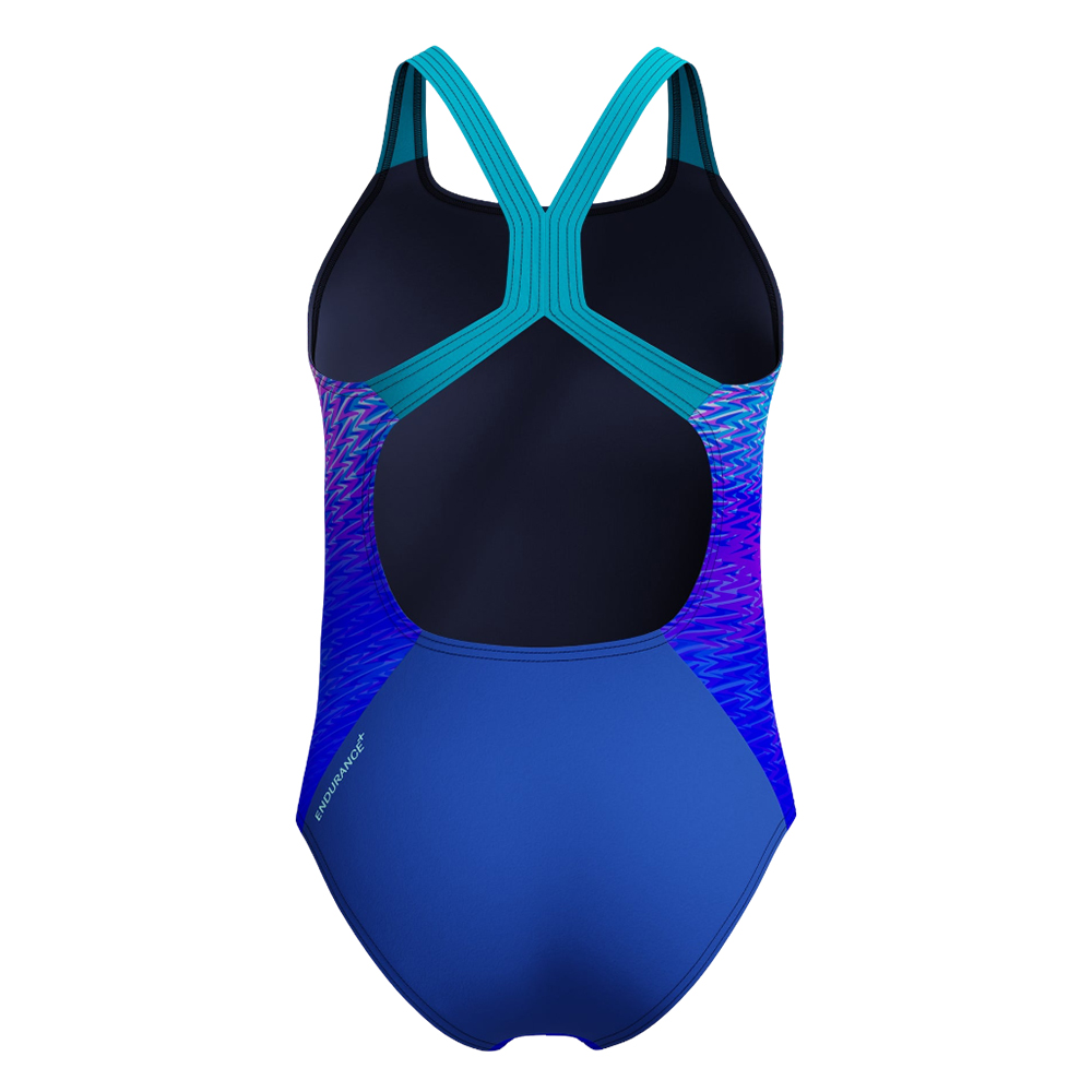 Купальник детский Speedo Eng print powerback 