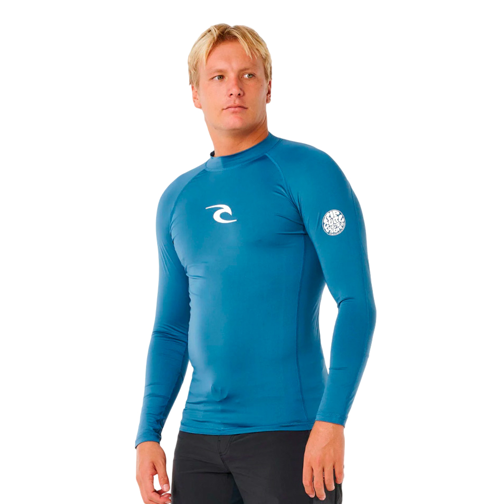 Футболка для плавания мужская Rip Curl Waves l/s 