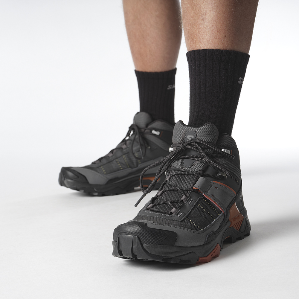 Треккинговые ботинки мужские Salomon X ultra 5 mid gtx 