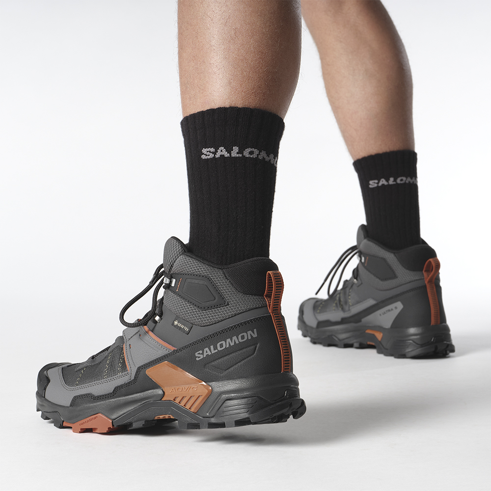 Треккинговые ботинки мужские Salomon X ultra 5 mid gtx 