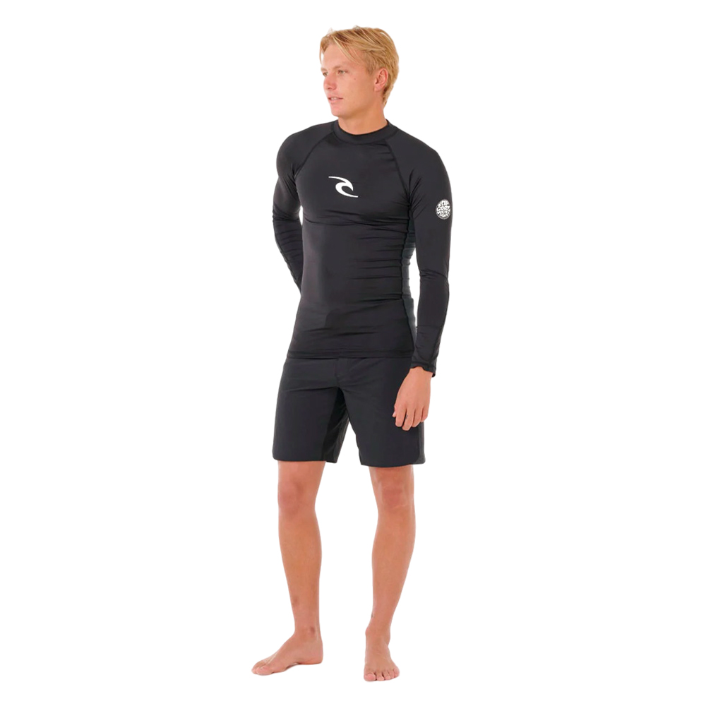 Футболка для плавания мужская Rip Curl Waves l/s 
