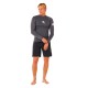 Футболка для плавания мужская Rip Curl Waves l/s Футболка для плавания мужская Rip Curl Waves l/s