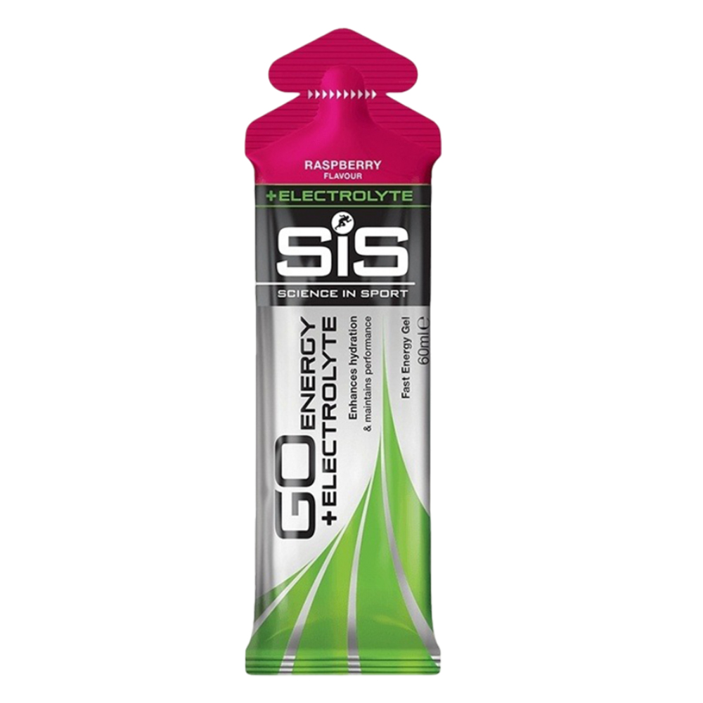 Гель изотонический + электролит SIS GO Energy + Electrolyte со вкусом малины