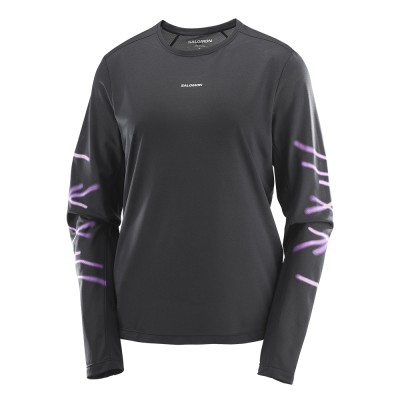 Лонгслив женский Salomon Shakeout Core Graphic 