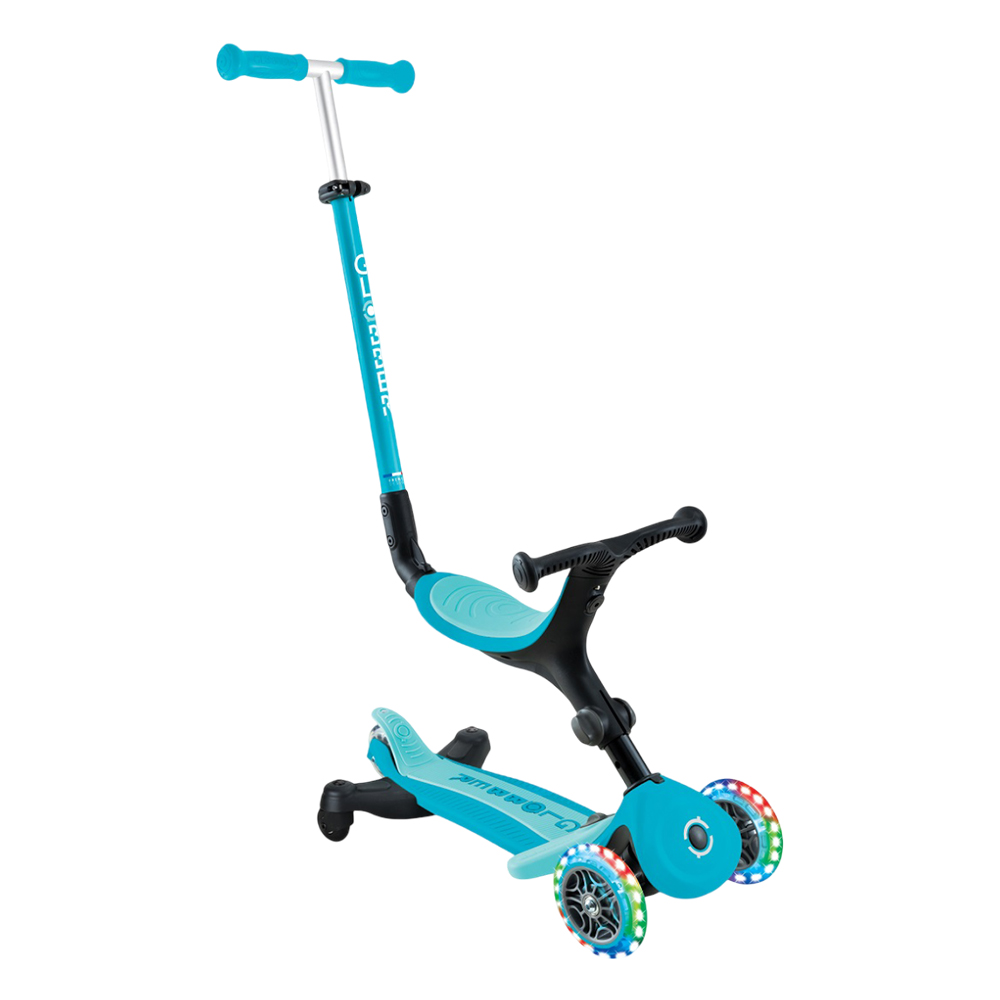 Самокат детский трансформер Globber Go.Up Active Lights 360 