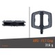 Педали Author APD-F17 Cmp NonSlip 