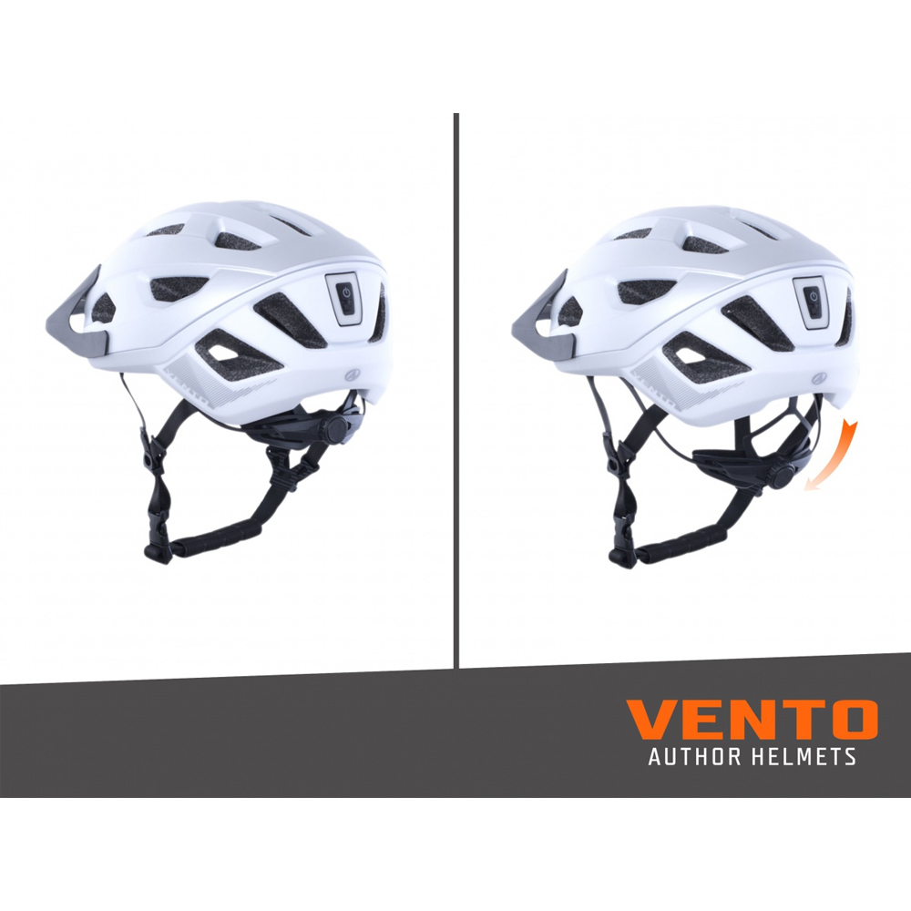 Велошлем Author Vento InMold LED USB 