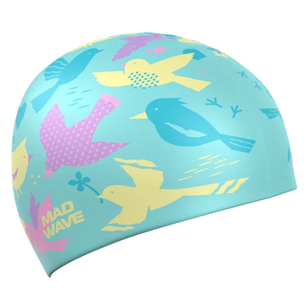Шапочка для плавания детская Madwave Birds Шапочка для плавания детская Madwave Birds