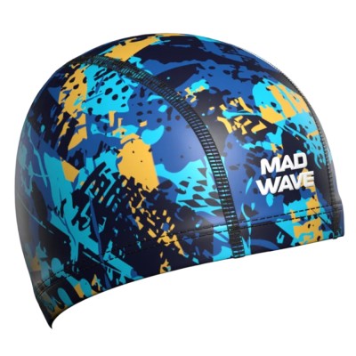 Шапочка для плавания тканевая Madwave Lycra printed 