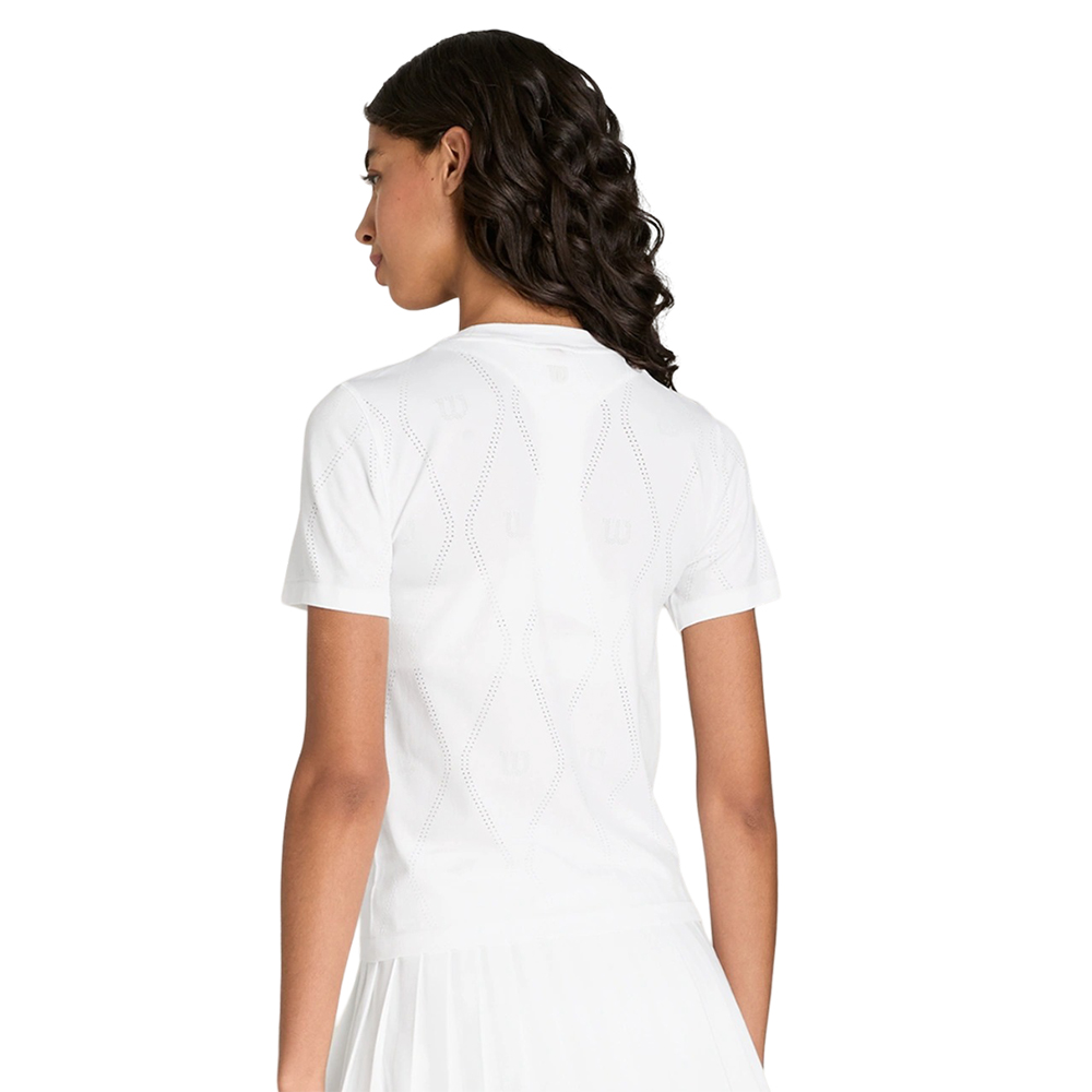 Футболка женская Wilson SWP W Seamless Short Sleeve Tee 