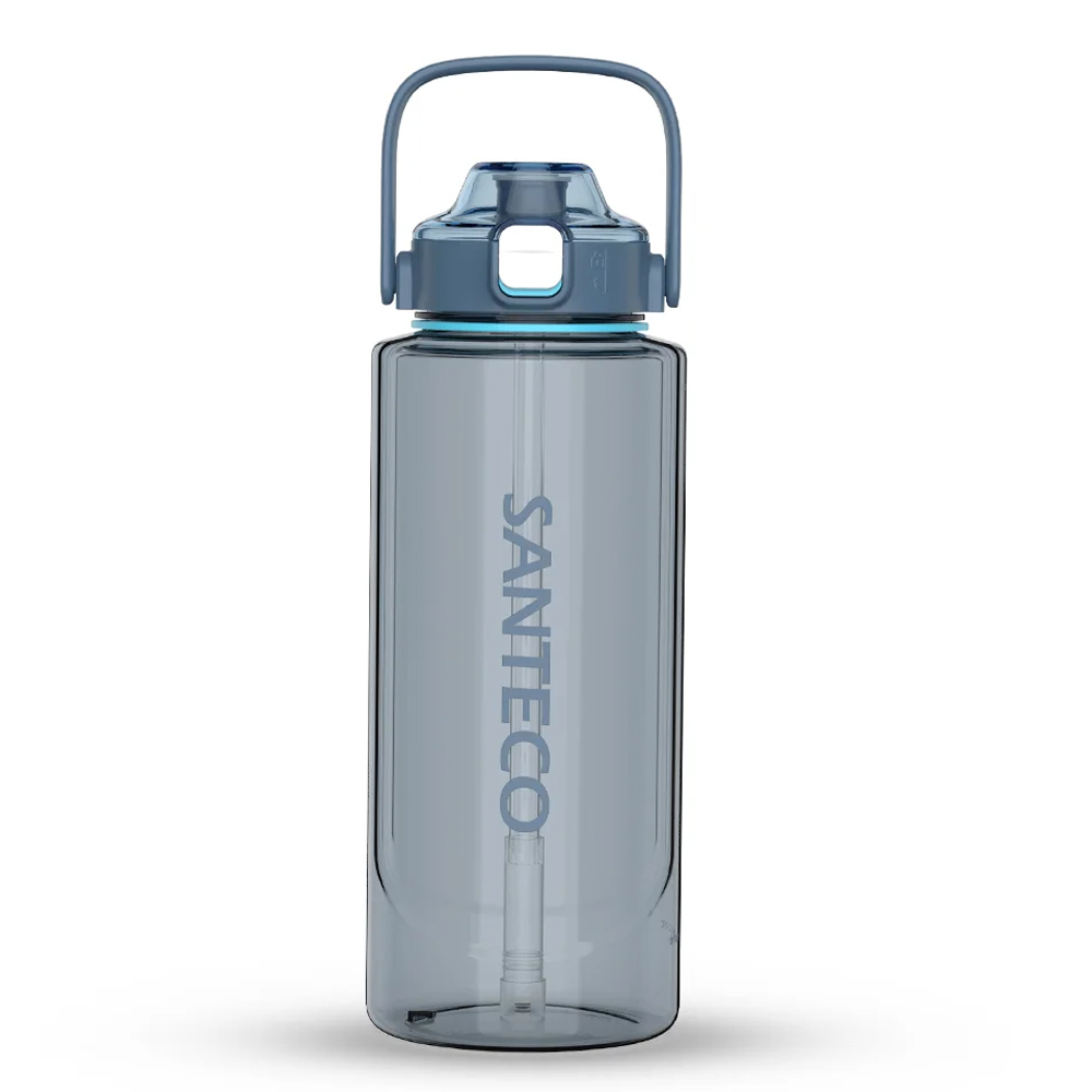 Бутылка для воды Santeco ERIE Tritan Sports Bottle With Straw 1.5L