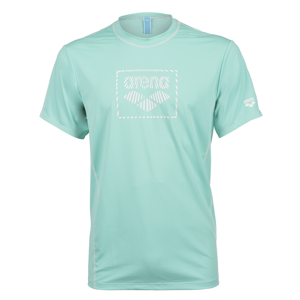 Футболка для плавания мужская Arena s/s swim shirt 