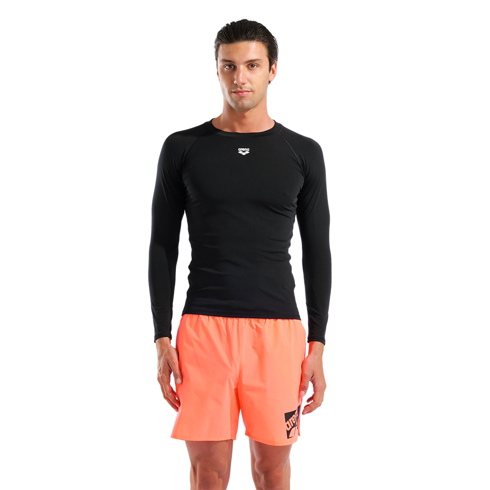 Футболка для плавания мужская Arena Rash vest l/s 