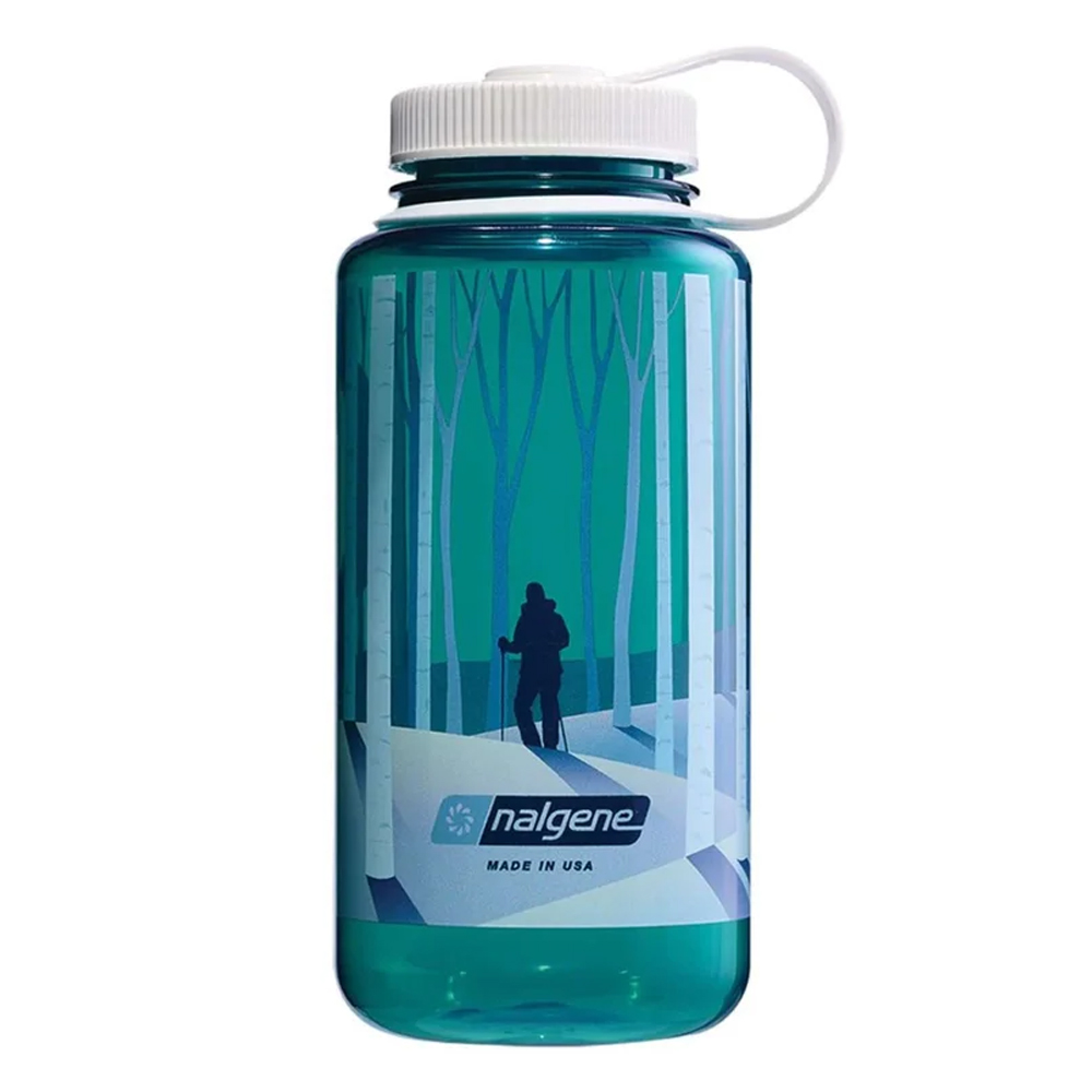 Бутылка для воды Nalgene 32oz WM Trout w/Landscape Forest 