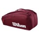 Сумка для ракеток Wilson Defyer V1 9PK бордовая Сумка для ракеток Wilson Defyer V1 9PK бордовая